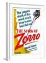 The Mark of Zorro, 1940-null-Framed Art Print