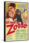 The Mark of Zorro (aka La Marca Del Zorro)-null-Framed Stretched Canvas