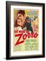 The Mark of Zorro (aka La Marca Del Zorro)-null-Framed Art Print
