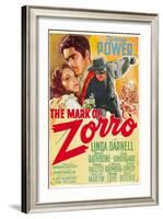 The Mark of Zorro (aka La Marca Del Zorro)-null-Framed Art Print