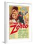 The Mark of Zorro (aka La Marca Del Zorro)-null-Framed Art Print