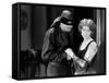 THE MARK OF ZORRO (Le signe by Zorro) by Fred Niblo with Douglas Fairbanks, Marguerite by la Motte,-null-Framed Stretched Canvas