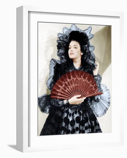 The Mark of Zorro, Linda Darnell, 1940-null-Framed Photo