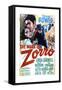 The Mark of Zorro - Movie Poster Reproduction-null-Framed Stretched Canvas