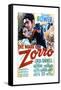 The Mark of Zorro - Movie Poster Reproduction-null-Framed Stretched Canvas