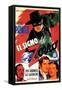 The Mark of Zorro, Spanish Movie Poster, 1940-null-Framed Stretched Canvas