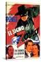 The Mark of Zorro, Spanish Movie Poster, 1940-null-Stretched Canvas