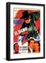 The Mark of Zorro, Spanish Movie Poster, 1940-null-Framed Art Print