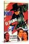 The Mark of Zorro, Spanish Movie Poster, 1940-null-Stretched Canvas