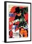 The Mark of Zorro, Spanish Movie Poster, 1940-null-Framed Art Print