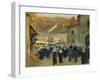 The Market at Pont-Aven; Le Marche a Pont-Aven, 1886-Emile Bernard-Framed Giclee Print