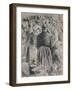 'The Market at Pontoise', 1895, (1946)-Camille Pissarro-Framed Giclee Print