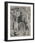 'The Market at Pontoise', 1895, (1946)-Camille Pissarro-Framed Giclee Print