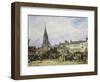 The Market at Sainte-Catherine, Honfleur-Johan-Barthold Jongkind-Framed Giclee Print