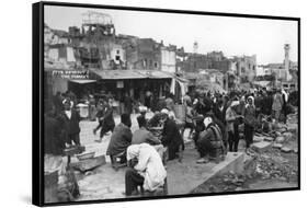 The Market, Beirut, Lebanon, C1920S-C1930S-null-Framed Stretched Canvas