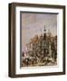 The Market Cross, Salisbury-Louise J. Rayner-Framed Giclee Print