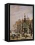 The Market Cross, Salisbury-Louise J. Rayner-Framed Stretched Canvas