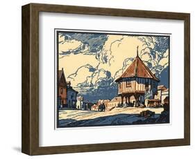 The Market Cross, Wymondham, Norfolk, Early 20th Century-Leonard Russell Squirrell-Framed Giclee Print