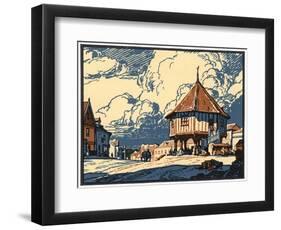 The Market Cross, Wymondham, Norfolk, Early 20th Century-Leonard Russell Squirrell-Framed Giclee Print