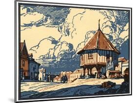 The Market Cross, Wymondham, Norfolk, Early 20th Century-Leonard Russell Squirrell-Mounted Giclee Print