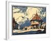 The Market Cross, Wymondham, Norfolk, Early 20th Century-Leonard Russell Squirrell-Framed Giclee Print