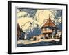 The Market Cross, Wymondham, Norfolk, Early 20th Century-Leonard Russell Squirrell-Framed Giclee Print