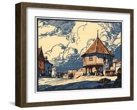 The Market Cross, Wymondham, Norfolk, Early 20th Century-Leonard Russell Squirrell-Framed Giclee Print