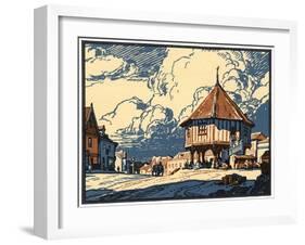 The Market Cross, Wymondham, Norfolk, Early 20th Century-Leonard Russell Squirrell-Framed Giclee Print