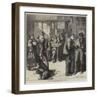 The Market for Dogs' Flesh and Cats' Flesh, Paris-Frederick Barnard-Framed Giclee Print