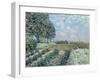 The Market Gardens, 1874-Alfred Sisley-Framed Giclee Print