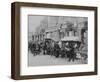 The Market in the Ruins of Hohenstein, East Prussia, World War I, 1915-null-Framed Giclee Print