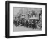 The Market in the Ruins of Hohenstein, East Prussia, World War I, 1915-null-Framed Giclee Print