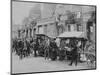 The Market in the Ruins of Hohenstein, East Prussia, World War I, 1915-null-Mounted Giclee Print