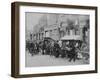 The Market in the Ruins of Hohenstein, East Prussia, World War I, 1915-null-Framed Giclee Print