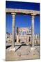 The Market, Leptis Magna, Libya, C3rd Century Ad. Pillars in the Ancient Roman City-Vivienne Sharp-Mounted Photographic Print