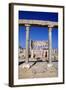 The Market, Leptis Magna, Libya, C3rd Century Ad. Pillars in the Ancient Roman City-Vivienne Sharp-Framed Photographic Print