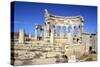 The Market, Leptis Magna, Libya-Vivienne Sharp-Stretched Canvas