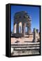 The Market, Leptis Magna, Libya-Vivienne Sharp-Framed Stretched Canvas