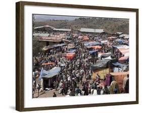 The Market of Lalibela, Amhara Region, Ethiopia, Africa-Angelo Cavalli-Framed Photographic Print