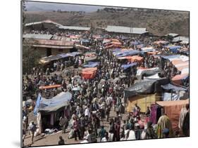 The Market of Lalibela, Amhara Region, Ethiopia, Africa-Angelo Cavalli-Mounted Photographic Print