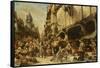 The Market Place, 1862-Leon Bakst-Framed Stretched Canvas