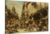 The Market Place, 1862-Leon Bakst-Stretched Canvas
