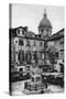 The Market Place at Dubrovnik, Yugoslavia, C1930S-John Bushby-Stretched Canvas