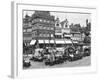 The Market Place at Trier, circa 1910-Jousset-Framed Giclee Print