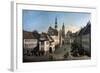 The Market Place in Pirna, C1752-C1755-Bernardo Bellotto-Framed Giclee Print