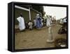 The market place in Sokoto, northern Nigeria-Werner Forman-Framed Stretched Canvas