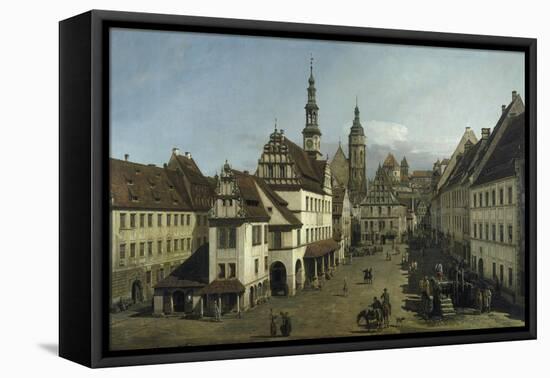 The Market Place, Pirna, 1753-54-Bernardo Strozzi-Framed Stretched Canvas