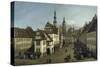 The Market Place, Pirna, 1753-54-Bernardo Strozzi-Stretched Canvas
