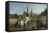 The Market Place, Pirna, 1753-54-Bernardo Strozzi-Framed Stretched Canvas