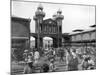 The Market Place, Port-Au-Prince, Haiti, 1926-null-Mounted Giclee Print